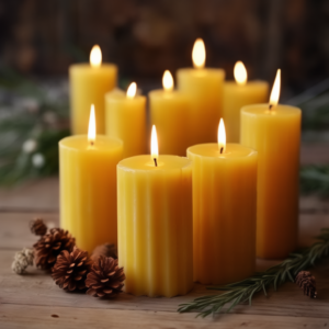 DIY Decor Tutorial "Beeswax Candles"