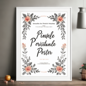 Printable Template "Personalized Posters"